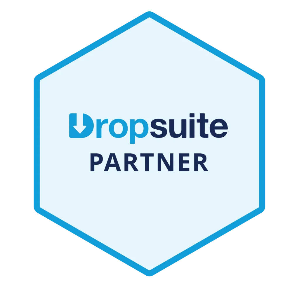 Dropsuite Partner Badge Dropsuite Partner Badge Light